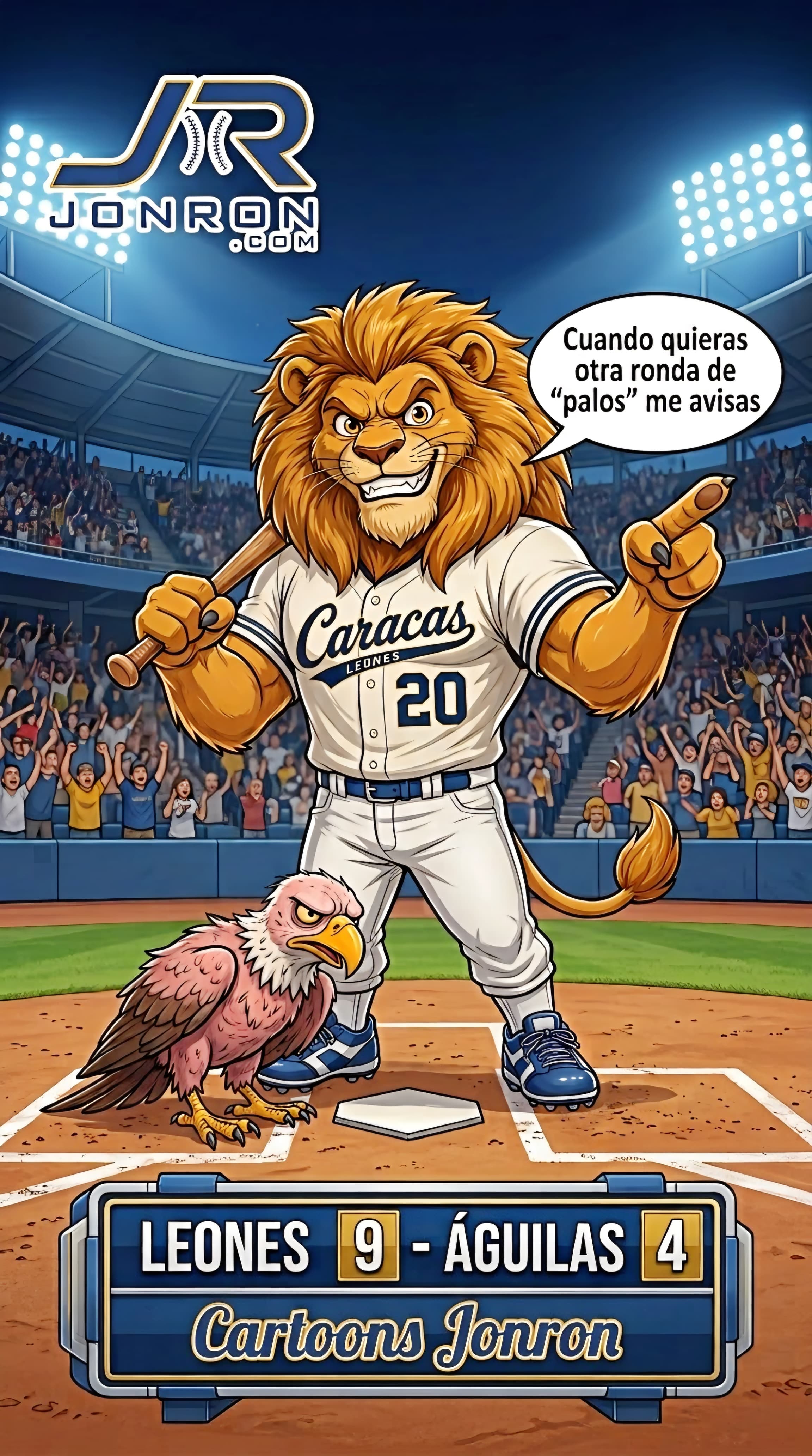 Leones despluman a las Águilas en su nido